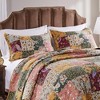 Antique Chic Reversible Pillow Sham King 20" x 36" Multicolor by Greenland Home Fashion - 2 of 4