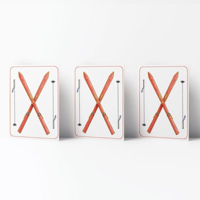Everyday Greeting Card Pack (3ct) "Ski Weekender Society" by Ramus & Co