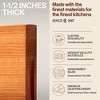 John Boos Wide 1.5 Inch Thick Reversible Cutting Board Block with Two Sided Hand Grips , 18 x 12 x 1.5 Inches - 3 of 4