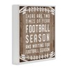 Stupell Industries Time of Year Football Season, 17" x 17" - 3 of 4