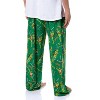 Teenage Mutant Ninja Turtles Men's Tossed Print Sleep Pajama Pants For Adults - 4 of 4