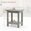 Arceso HDPS Shower Bench Seat, Bath Spa Foot Stool for Inside Shower Waterproof - 2 of 4