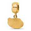 Black Bow Jewelry 14k Yellow Gold Plated Sterling Silver Florida Gators NCAA Bead Charm - 4 of 4