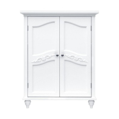 Vtec Trading Pure White 2-Door Floor Cabinet