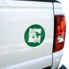 Eastern New Mexico University Primary Logo Automotive Car Window Locker Circle Bumper Sticker - 4 of 4