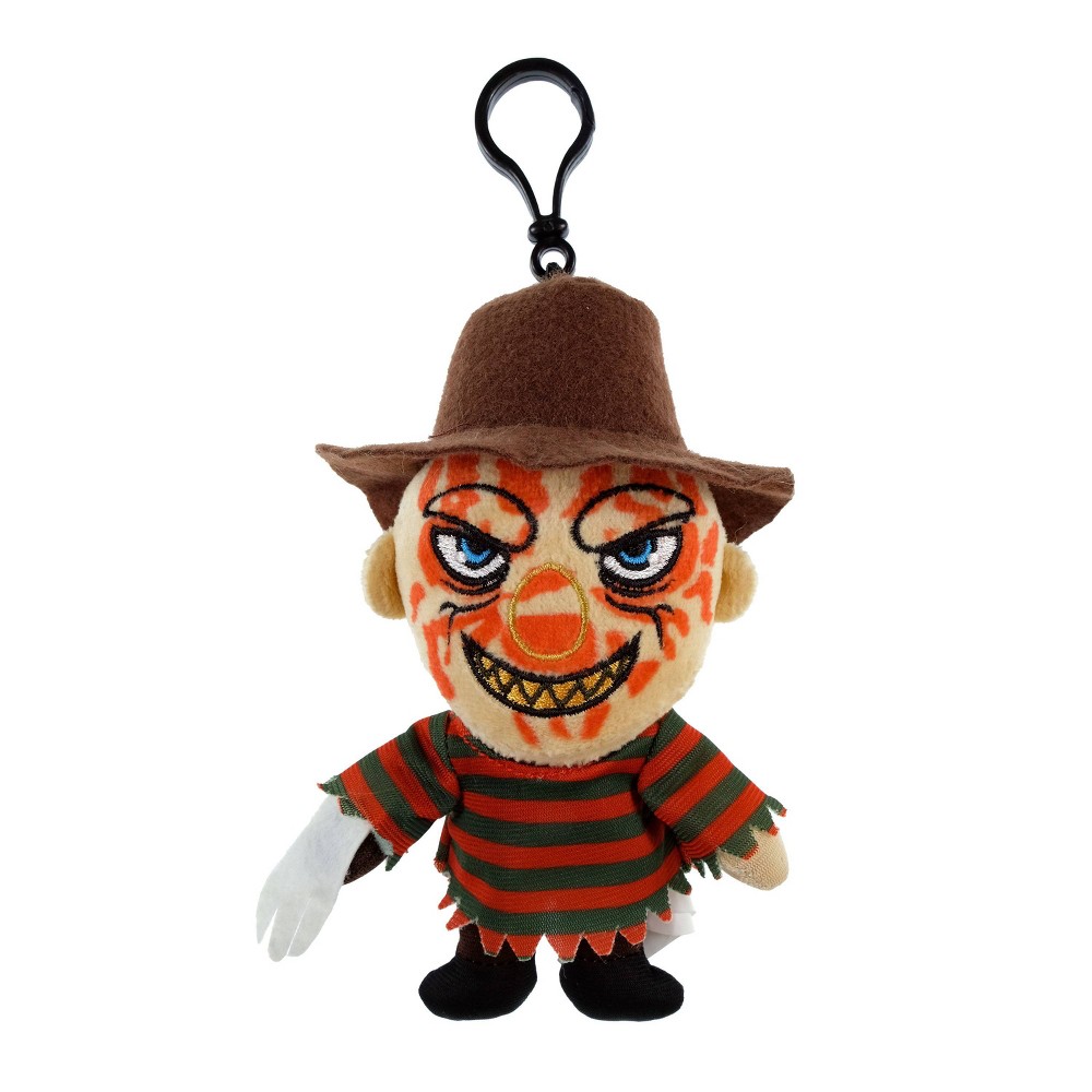 Warner Bros. 4"" A Nightmare Before Elm Street Freddy Krueger Plush Halloween Decorative Clip -  89691112