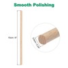 Unique Bargains Arts Garden Christmas Decoration Round Natural Wood Sticks 20 Pcs - 2 of 4
