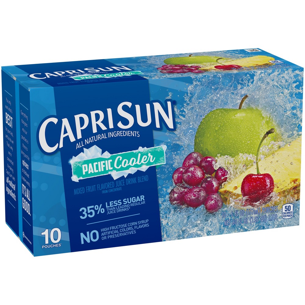 Capri Sun Pacific Cooler Juice Drink 60 oz 10 ct. Oct-2024