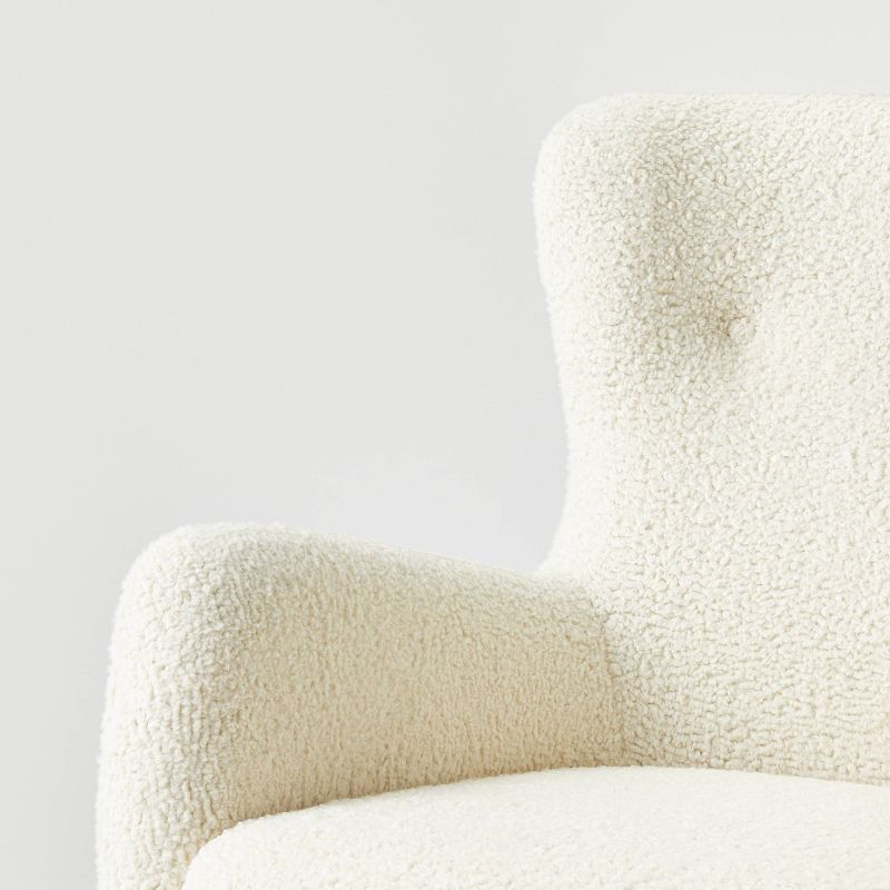 Kessler Wingback Accent Chair Velvet - Threshold&#8482; designed with Studio McGee, 6 of 12