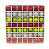 Craftoutlet.Com 0.5 Inch Mini Glass Ball Ornament Set Christmas Tree Ornament Sets - 2 of 3