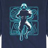 Boys' - Avatar: The Last Airbender - Aang Airbending Long Sleeve Graphic T-Shirt - 2 of 4