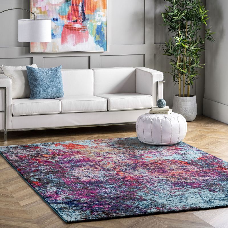 nuLOOM Reva Colorful Abstract Area Rug, 3 of 13