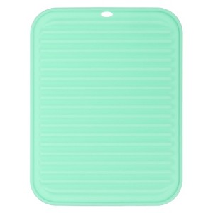 Unique Bargains uSilicone Heat Resistant Non-Slip Dish Drying Mat 1 Pc - 1 of 4