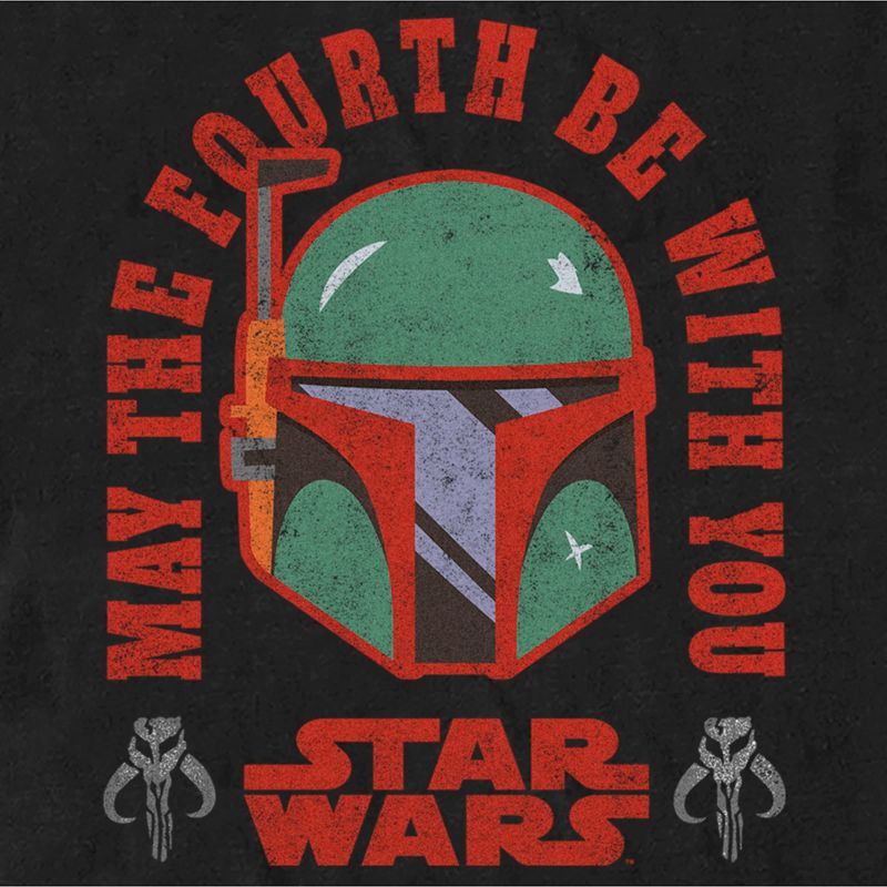 Men's Star Wars Boba Fett May the Fourth Be With You T-Shirt, 2 of 6