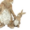 Melrose Stone Rabbit and Bunny Figurine (Set of 2) - 2 of 3