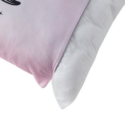 Hello Kitty Kids Bed Pillow Pack w/ Removable Pillowcase - 2 Pack