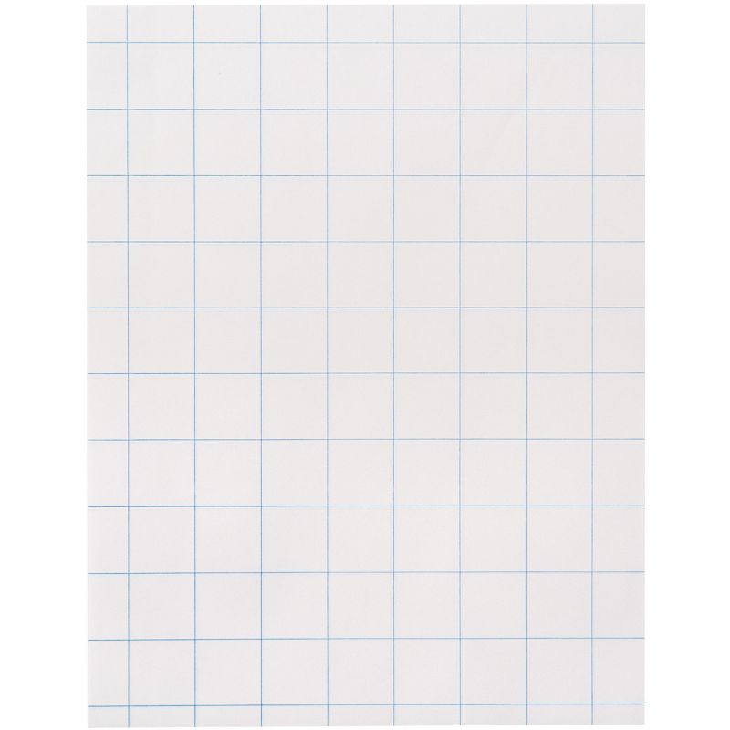 School Smart Graph Paper, 1 Inch Rule, 9 x 12 Inches, White, 500 Sheets, 3 of 5