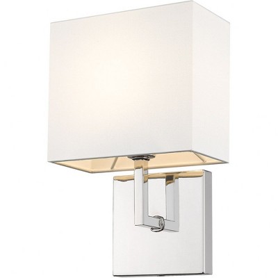 Z-Lite Saxon 1 - Light Wall Light in  Polished Nickel