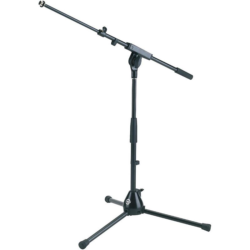 K&M Medium-Height Tripod Mic Stand With Adjustable Boom, 1 of 2