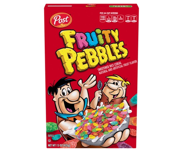 Fruity Pebbles Breakfast Cereal - 15oz - Post