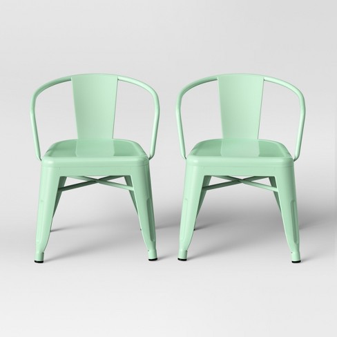 Set Of 2 Kids Industrial Activity Chair Mint Pillowfort Target