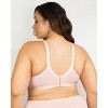 Curvy Couture  Women's Cotton Luxe Unlined Wireless Bra - 2 of 4