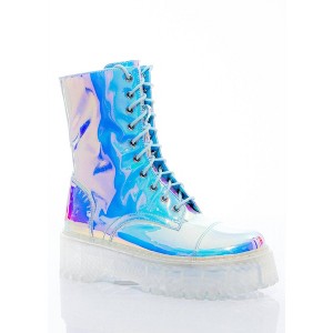Women's Wo's Opal Combat Boot - Sparkl Fairy Couture 6 - 1 of 4