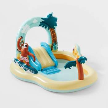 Kids' Sloth Play Center Inflatable Pool - Sun Squad™