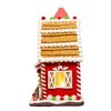 Kurt Adler 12-Inch Battery-Operated LED Gingerbread Barn - 4 of 4