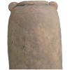 Olivia & May 21'' x 9'' Ceramic Distressed Terracotta Vase Brown: Rustic Amphora Tabletop Decor - 4 of 4