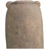 Olivia & May 21'' x 9'' Ceramic Distressed Terracotta Vase Brown: Rustic Amphora Tabletop Decor - image 4 of 4