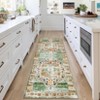Vintage Oriental Medallion Rug Non Slip Ultra-Thin Rug - 3 of 4