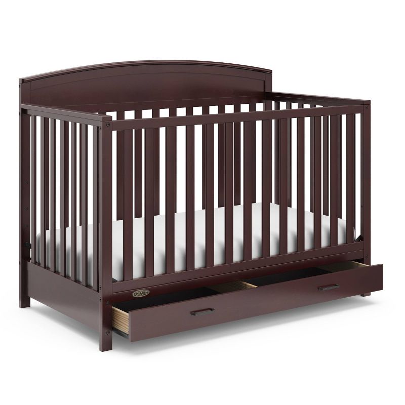 Graco Benton 5-in-1 Convertible Crib with Drawer, 3 of 12