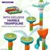 Marble Genius Marble Run Stunts Extreme Set: 200 Pieces Total, 36 Action Pieces Including 3 of Our New Patented Trampolines - 3 of 4