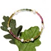 Ross-Simons 5-5.5mm Cultured Pearl and 7.75 ct. t.w. Multicolored Tourmaline Bead Bracelet With 14kt Yellow Gold Size 8 - 3 of 4