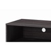 7.3" Functional TV Stand with Storage Shelves, Cabinet, and Low Profile Mid-Century Design for Living Room - 4 of 4