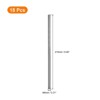 Unique Bargains 304 Stainless Steel Durable Reusable Heart Shape Drinking Straw 8.46" x 0.31"(L*W) - 2 of 4