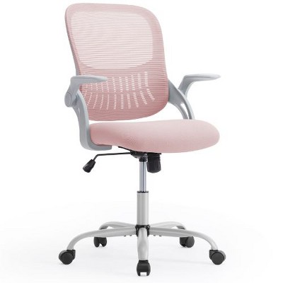 CAVINAS Ergonomic Office Chair, Mid Back Mesh Computer Desk Chair, Executive Office Chair Height, Adjustable Swivel Task Chair with Lumbar Support