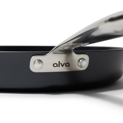 Alva Maestro 11" Black Aluminum Nonstick Ceramic Frying Pan