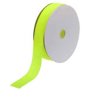 Unique Bargains Soft Single Face Spool Silky Velvet Ribbon for Bouquets DIY Crafts - 1 of 3