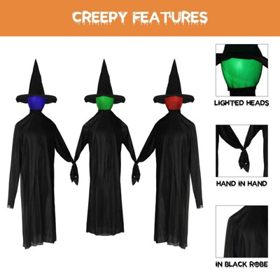 Karl Home 3PCS Halloween Witches Outdoor Decoration
