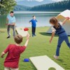 Costway 1/2 PCS 3'x2' Portable Corn Hole Game Board Includes 8 Bean Bags Solid Wood - 4 of 4