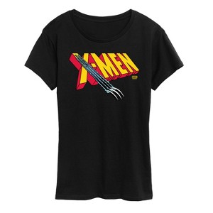 Women's - Marvel - Xmen Claw Rip Short Sleeve Graphic T-Shirt - 1 of 4