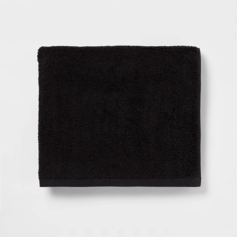 Everyday Bath Towel Black - Room Essentials™