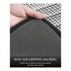 Non Slip Kitchen Rugs Sets of 2 Large 2.5''+ 20x32 Inch Runner Black Washable Absorbent in Front of Sink - 3 of 4