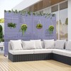 72" H Dovelina Outdoor Privacy Screen Decorative Garden Fence - 2 of 4