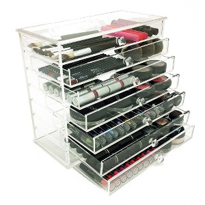 OnDisplay Caitlyn 7 Tier Acrylic Cosmetic/Makeup Organizer - 1 of 4