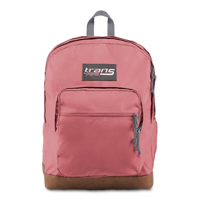 trans light pink backpack