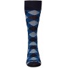 Memoi Men's Argyle Bamboo Dress Crew Socks - 2 of 3