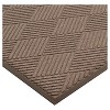 Notrax 2'x3' Solid Diamond Doormat Charcoal: Indoor & Outdoor Utility Floor Mat, Rubber Backing, Low Pile - 4 of 4